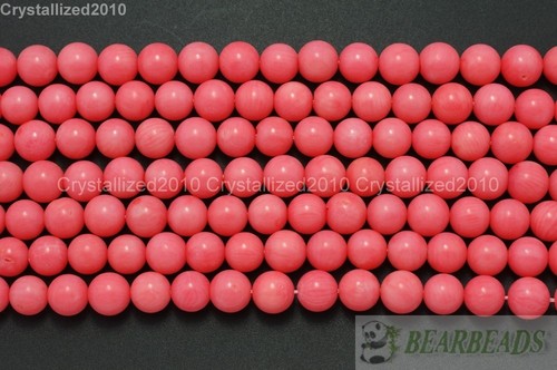 Natural pink coral gemstone - pink,