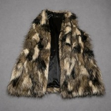 Womens Faux Fur Gilet Size 16