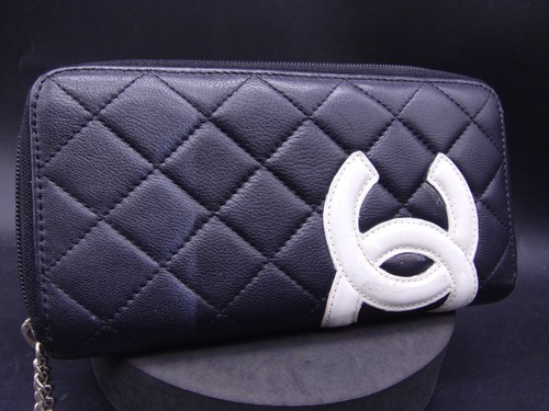 Chanel black leather off white - chanel, off-white