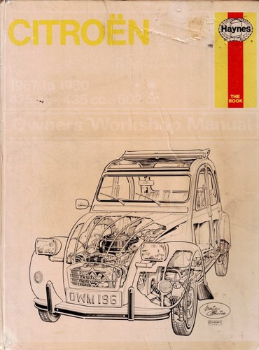 Haynes citroen 2cv ami - 2cv,, &