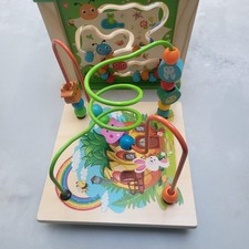 Wooden Activity Cube for