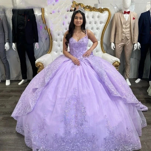 Lilac quinceanera dresses - lilac,
