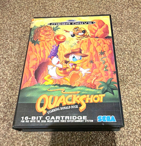 Sega quackshot starring donald - starring,