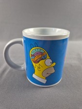 The Simpsons Homer Genius at Work Ceramic Mug Matt Groening Character UK 