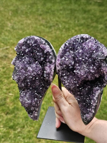 Stunning amethyst wings new - amethyst,