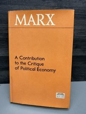 Karl Marx A Contribution To