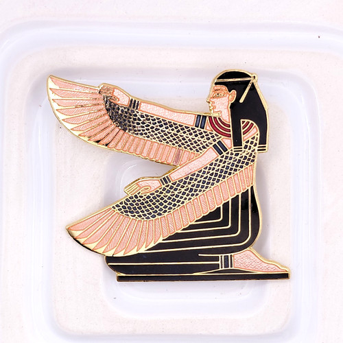 Egyptian goddess isis - egyptian, brooch