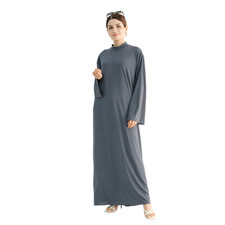 Dubai Women Abaya Muslim Plain