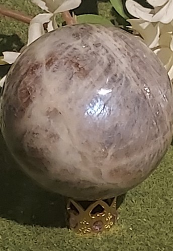 Blue moonstone crystal - blue,