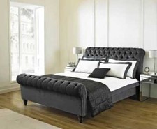 Bed craft scroll velvet - craft,