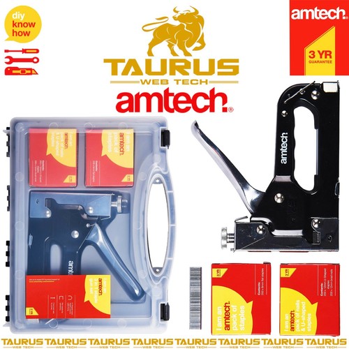 Amtech staple gun - 3-in-1,