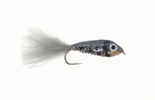 3 Epoxy SILVER Minnow Flies