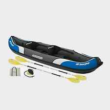 SEVYLOR Colorado Pro Kayak Premium Oars Blue Man Pump Bag Paddle