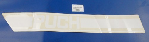 Puch gas tank white clear - puch,