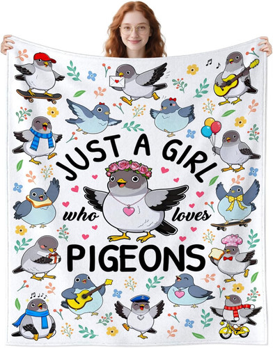 Pigeon blanket gifts - gifts, women
