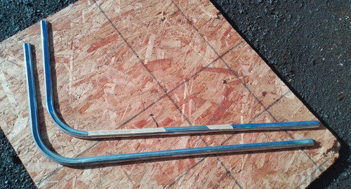 Ami side trims stainless - "j",