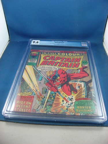 Captain britain cgc - britain, 8