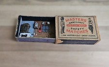 Vintage Matchbox Diorama Folk