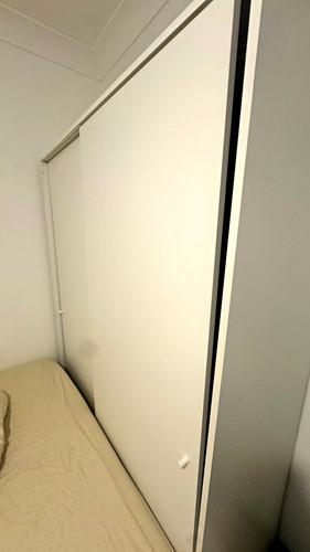 White freestanding wardrobe - freestanding, wardrobe,