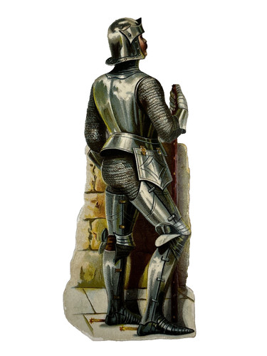 Victorian scrap knight - scrap,
