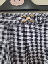 Sku 0088 Damart Navy Dogtooth