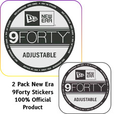 New Era NY 9Forty Cap Stickers