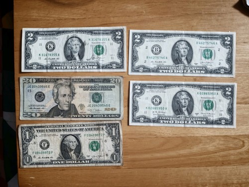 Vintage currency lot - currency, –