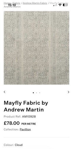 Andrew martin mayfly fabric - mayfly,