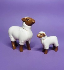 PLAYMOBIL 9832 Adult Sheep And Baby Lamb Farm Kids Toy Figures Spares
