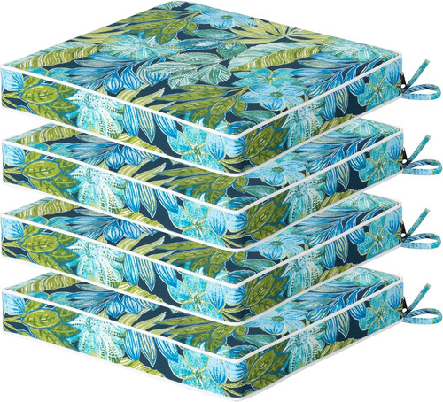 Outdoor chair cushions set - set, of