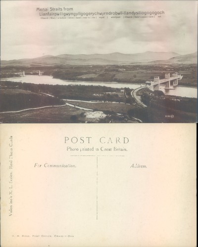 Menai straits and britannia - and,