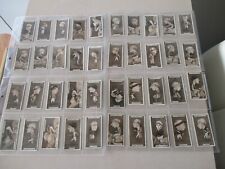 John Player & Sons Racing Caricatures 1925 Full Set of 40 Cards in sleeves
