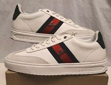 LOYALTI CALI WHITE NAVY RED TRAINERS SIZE 12 EU 47 RRP £85.00