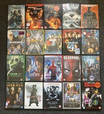 Marvel DVD Bundle X20 Including Deadpool, Iron Man & More!