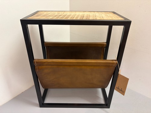 Nkuku alera side table - side,
