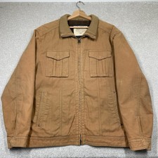 M&S Blue Harbour Heritage Moleskin Jacket Camel Mens Size XXL Utility Pockets