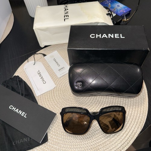 Chanel women sunglasses gold - chanel,