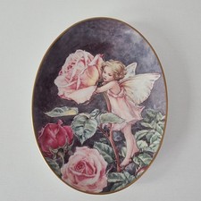 Flower Fairies the Rose Fairy Royal Worcester Plate Cicely Mary Barker