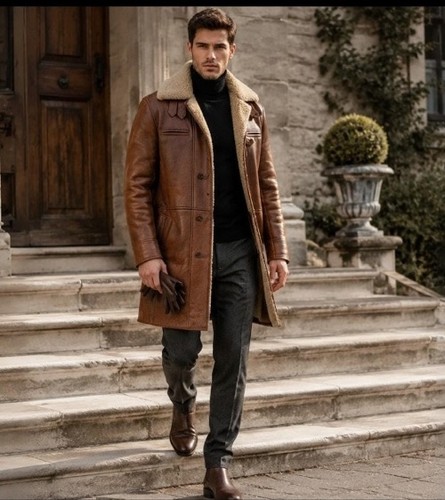 Men genuine sheepskin - men’s,