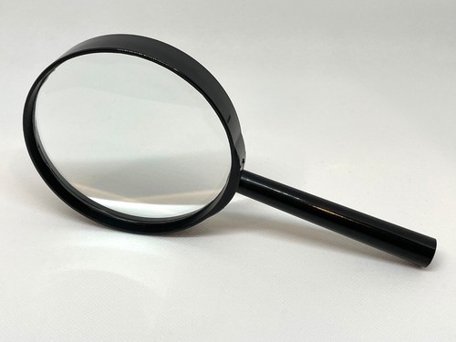 Large handheld black plastic - black,