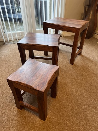 Nest tables sheesham - nest,