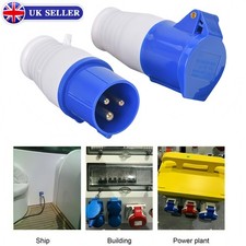 Mains Hook Up Site 3 Pin Plug