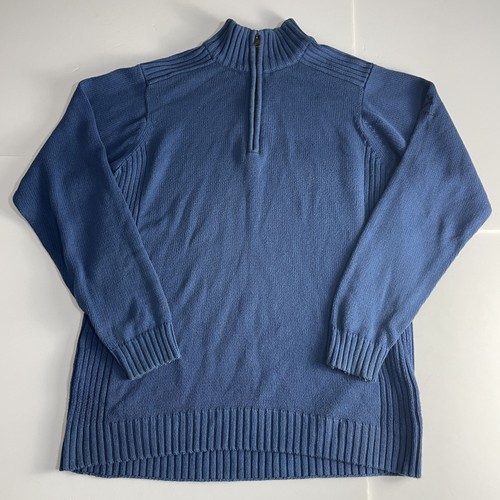 Field mens blue cotton knit - pg,