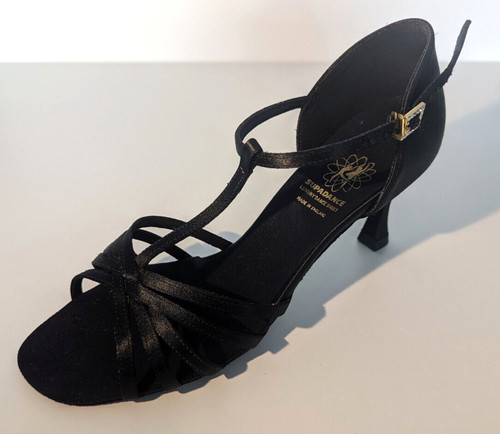 Supadance black satin latin