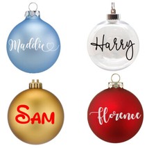 Personalised Vinyl Name Label