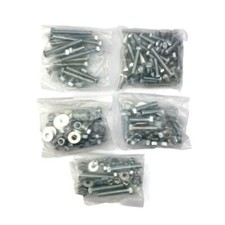 200 assorted universal bzp - bzp, hex