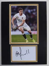 Owen Farrell Signed Autograph