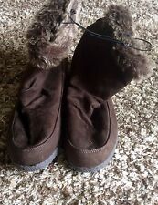 Florence & Fred. F&F. Ladies. SUEDETTE And Faux Fur Ankle Boot