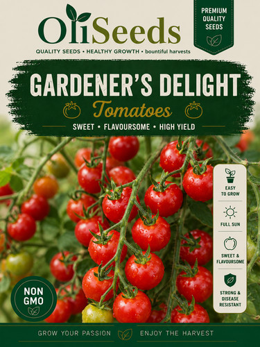 Cherry tomato gardener - tomato, gardener's