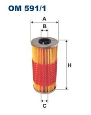 OIL FILTER FITS: MERCEDES-BENZ